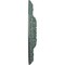 Ekena Millwork Amelia Ceiling Medallion (Fits Canopies up to 2 3/8"), Hand-Painted Cloud Burst, 19 5/8"OD x 3/4"P CM20AMCBF - alternate 4